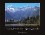Kalendarz Piękno Stworzenia - Nowa Zelandia 2012, z wersetami