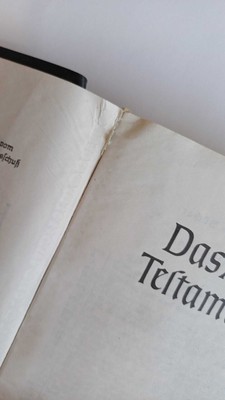 OUTLET - Biblia Niemiecka mała czarna 