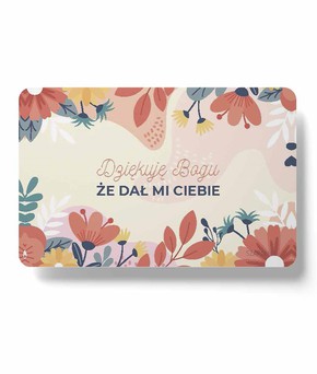 Magnes na lodówkę - Dziękuję Bogu