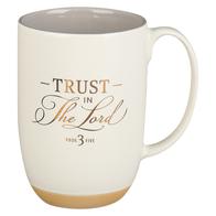 Kubek ceramiczny - Trust in the Lord white Ceramic
