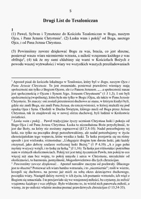 Drugi List do Tesaloniczan - Biblia Hosanna