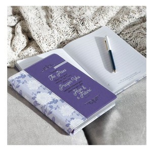 Notatnik - I Know the Plans Purple Floral