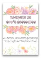 Kolorowanka - bukiet Bożych Błogosławieństw - Ang