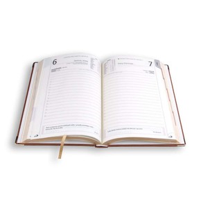 Terminarz - A5 LUX 2026 - brązowy