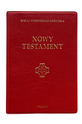 Nowy Testament BPK - PVC burgundowa