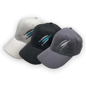 THE CHOSEN - Czapka z daszkiem - 3 ryby SZARA