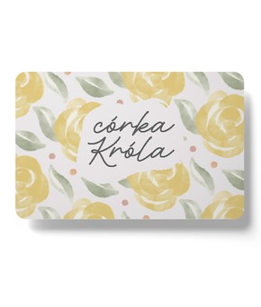 Magnes na lodówkę - córka króla kwiaty