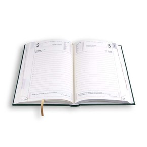 Terminarz - A5 PRINT 2026 - zielony