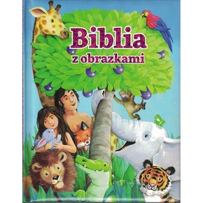 Biblia z obrazkami różowa