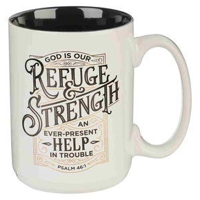 Kubek ceramiczny - Refuge and Strength White