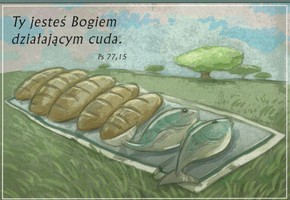 Kartka promise - Ty jesteś Bogiem działającym cuda