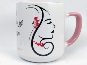 Kubek promise - Dzielna kobieta