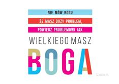 Magnes na lodówkę - Nie mów Bogu