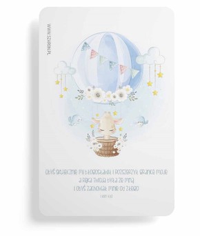 Magnes na lodówkę - Obyś - balon