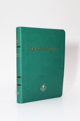 Biblia DBG - PU zielona złocona