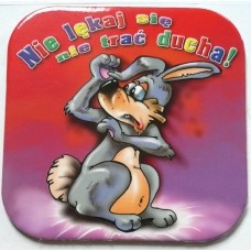 Podstawka korkowa - Nie lękaj, zając 