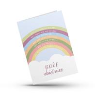 A Kartka składana - Boże obietnice - tęcza 