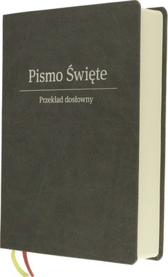 Biblia EIB DOSŁOWNY średnia - PU grafit 
