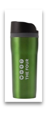Kubek termiczny - THE FOUR - zielony