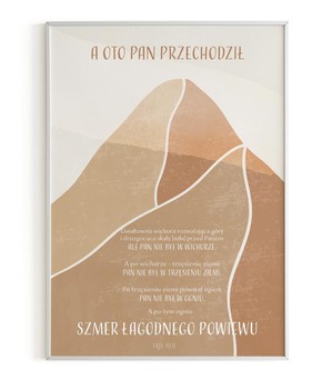 Plakat A3  - A oto Pan przechodził 