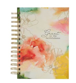 Notatnik na spirali - Faithfulness Pastel Meadow