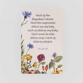 Magnes na lodówkę - Błogosławieństwo kwiat