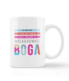 Kubek Szaron - Nie mów Bogu - kolor