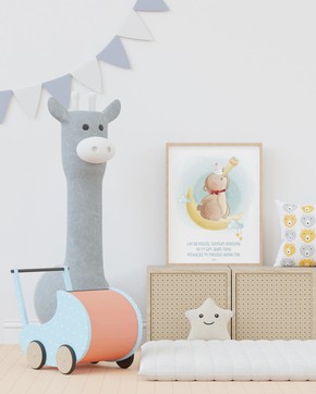 Plakat A4 - Gdy się położę Miś