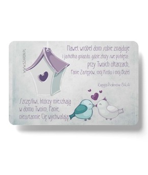 Magnes na lodówkę - Nawet wróbel...