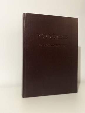 UBG bardzo duża czcionka ekoskóra - bordo