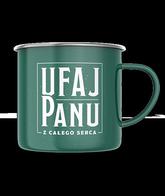 Kubek emaliowany - Ufaj Panu