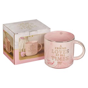 Kubek ceramiczny - A Friend Loves At All Times