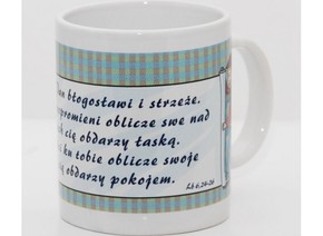 Kubek ceramiczny - Błogosławieństwo 