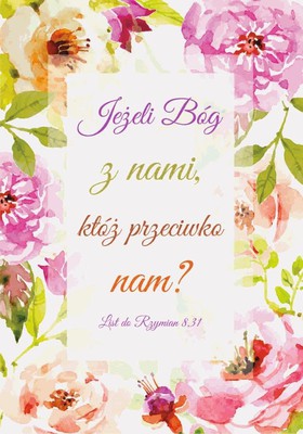 A Kartka składana - Jeżeli Bóg z nami