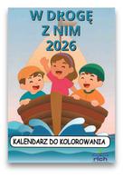 Kalendarz dla dzieci 2026 - do kolorowania