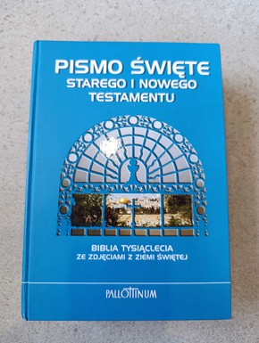 OUTLET - Biblia Tysiąclecia duża ze zdjęciami 