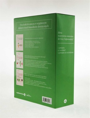 Dieta warzywno-owocowa dr Ewy Dąbr(R) - kpl.zielon