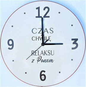 Zegar - Czas na chwile relaksu z Panem