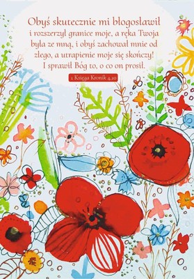 A Kartka składana - Modlitwa Jabesa - obraz