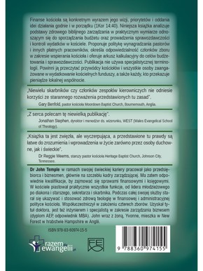 Pieniądze w kościele - John Temple