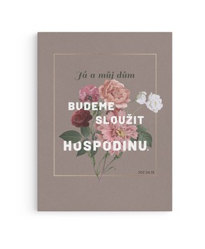 Obraz na płótnie - Ja a muj dum (CZ) 