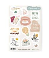 Zestaw naklejek - nude