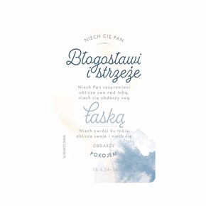 Magnes na lodówkę - Błogosławieństwo akwarela