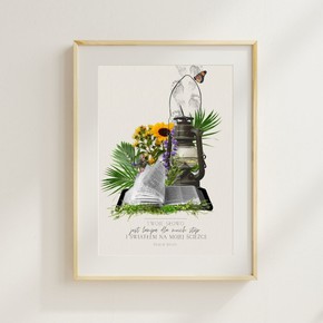 Plakat misja - Twoje Słowo jest lampą