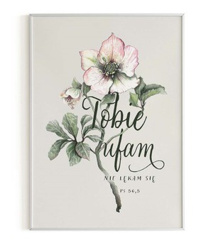 Plakat A3 - Tobie ufam nie lękam się