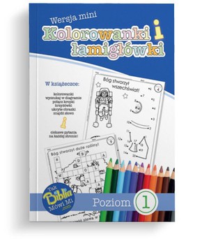 Kolorowanki i łamigłówki - wersja mini - 1