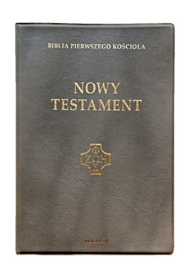 Nowy Testament BPK - PVC szara