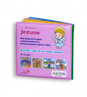 Narodziny Jezusa - książeczka do kąpieli