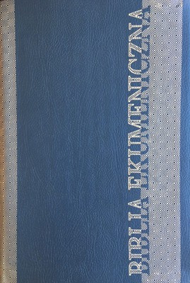 Biblia Ekumeniczna z Księgami Deut. miękka srebro