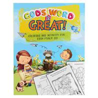 God's Word is Great Coloring and Activity Book